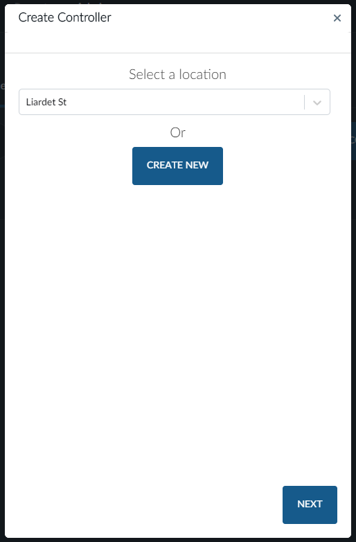 Create Controller Details