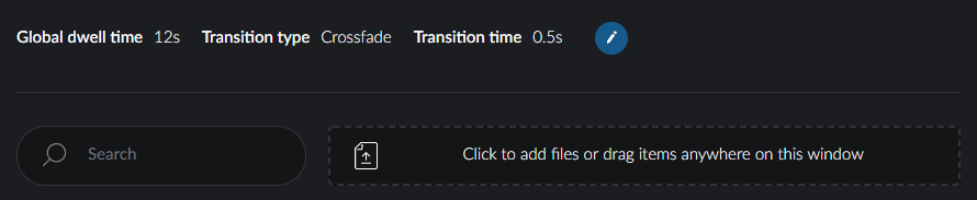 Transition Settings