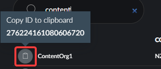 Organisation ID