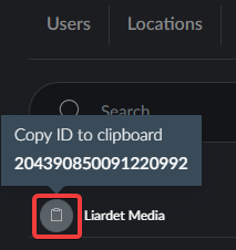 Screen ID